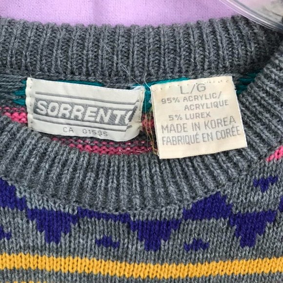 Vintage Crew Neck Sweater - Picture 3 of 4